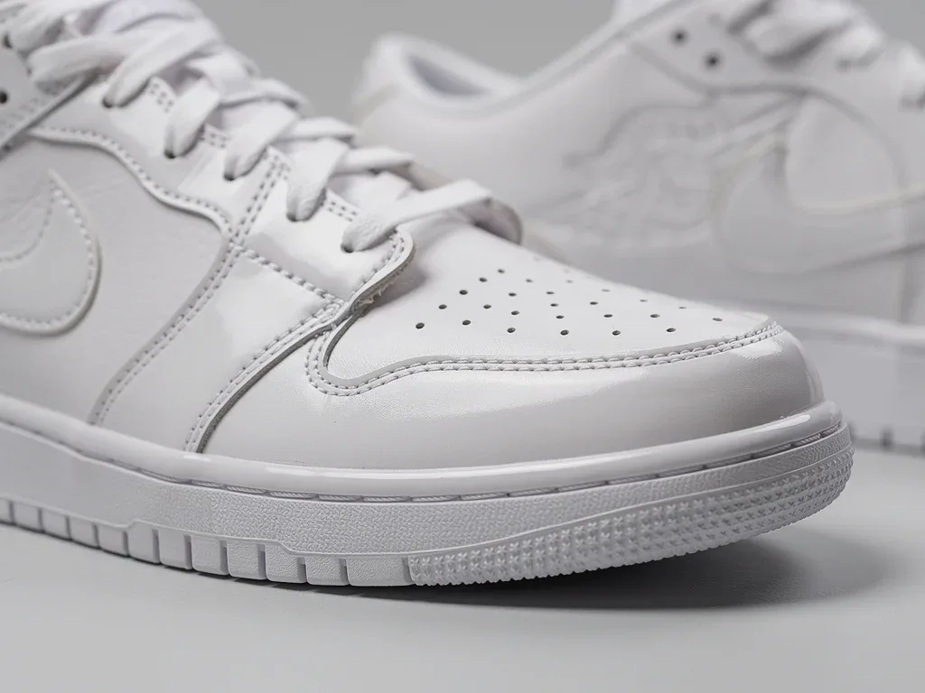 Close-up of limited-edition collectible sneakers